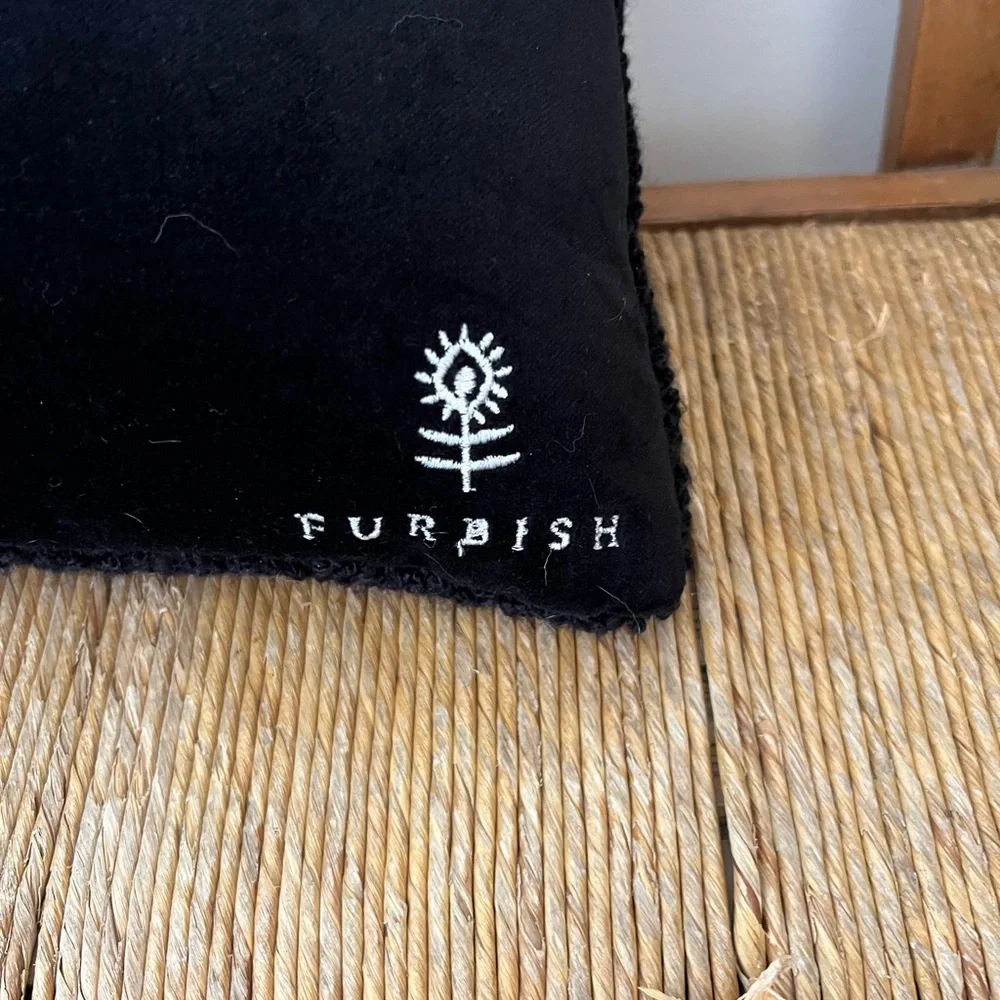 Furbish Needlepoint Pillow - Picture 3 of 3